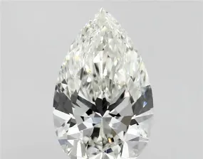 0.46-Carat Pear Shape Lab Grown Diamond