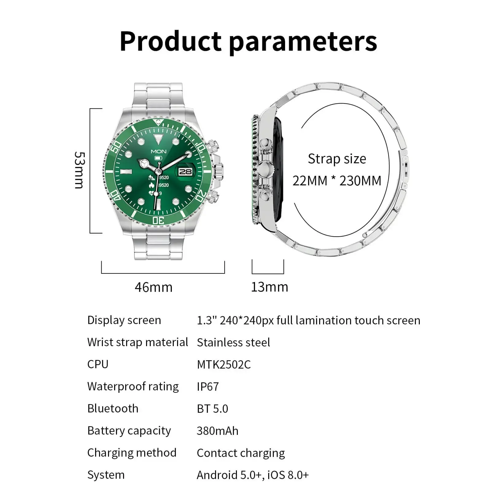 2TAC Commander Pro™ Smartwatch