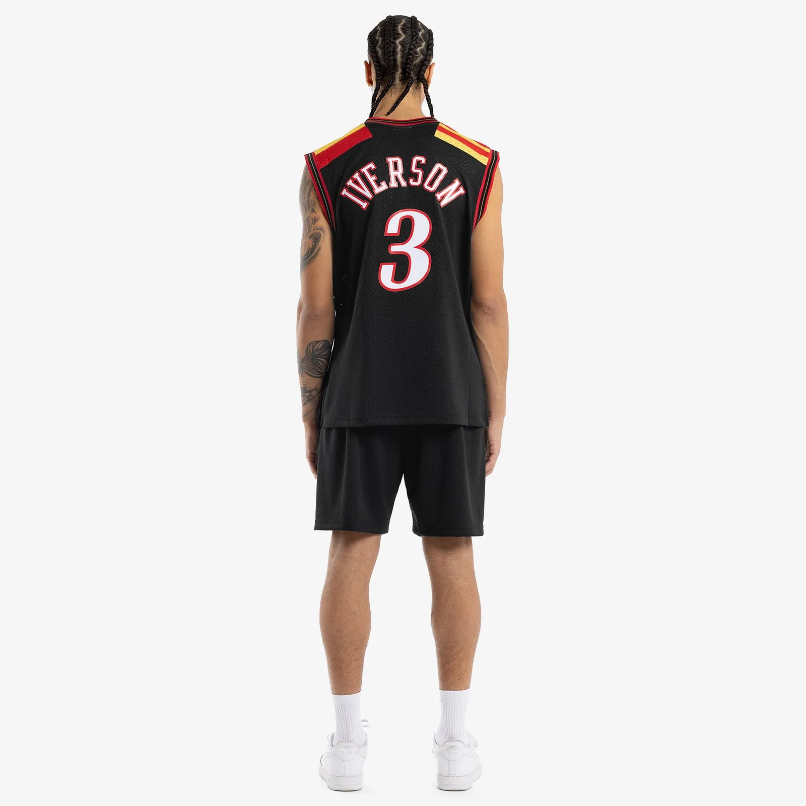 Allen Iverson Philadelphia 76ers 06-07 HWC Swingman Jersey - Black