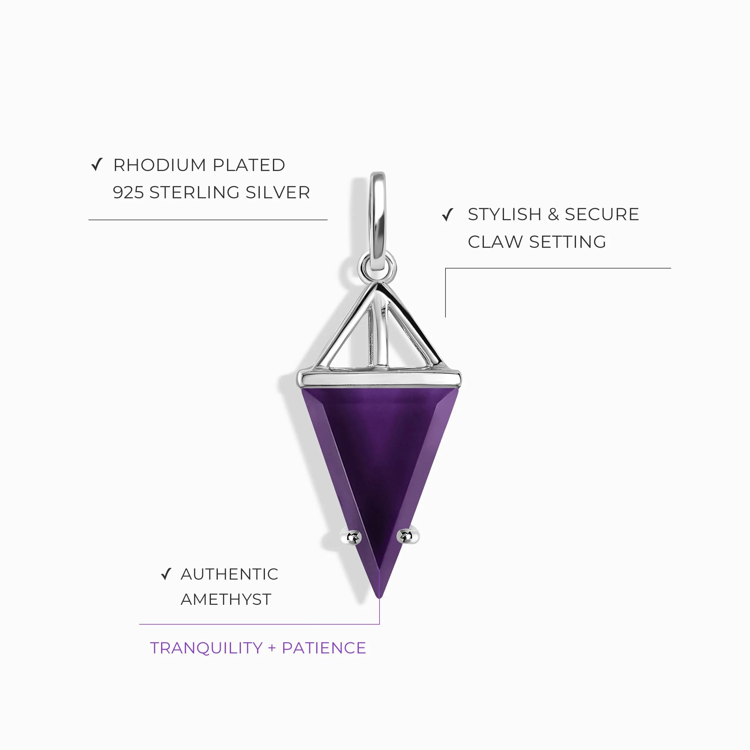 Amethyst Charm - Heroine