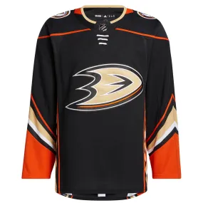 ANAHEIM DUCKS ADIDAS ADIZERO PRIMEGREEN AUTHENTIC BLACK HOME JERSEY