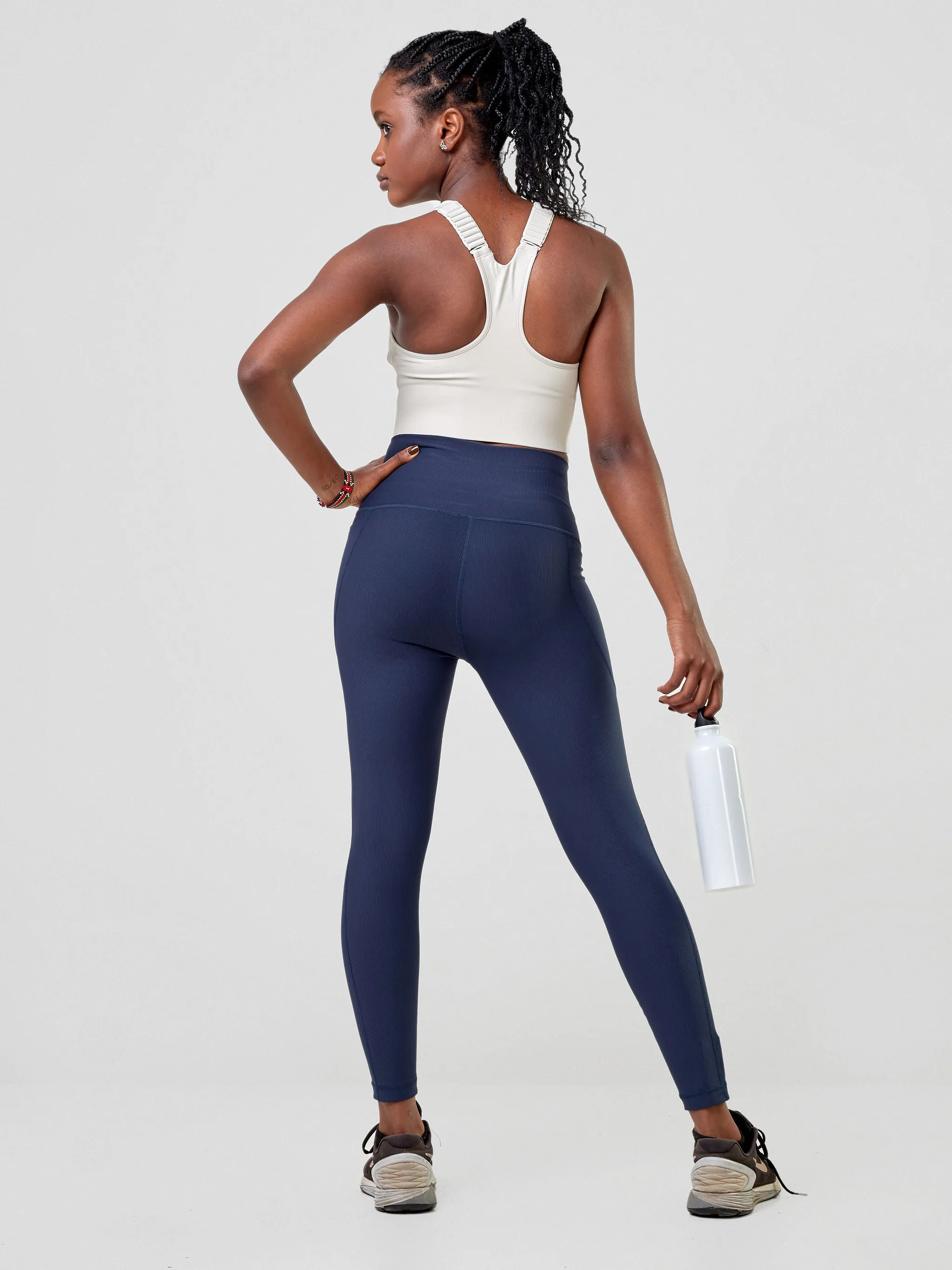 Ava Fitness Urban Leggings - Dark Blue