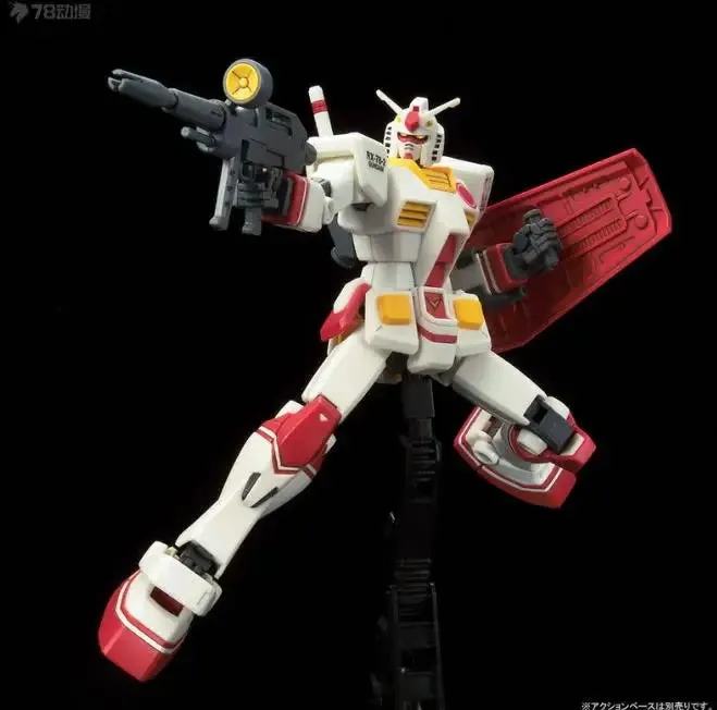 Bandai Gundam Model Kit Anime Figure HG RX-78-2 PR Ambassador Expo 2020 Genuine Gunpla Anime Action Figure Toys for Children