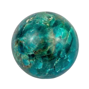 Blue Apatite Sphere