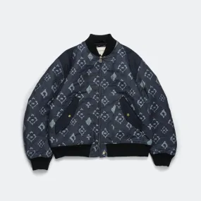 Bomber Jacket - Navy Cotton/Nylon