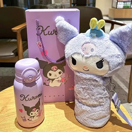 Cartoon Kuromi Vacuum Bottle PN6423