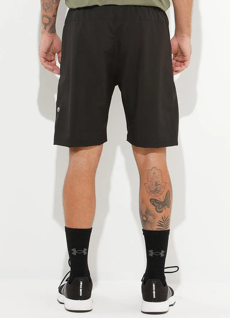 Court Short (Black) 9"