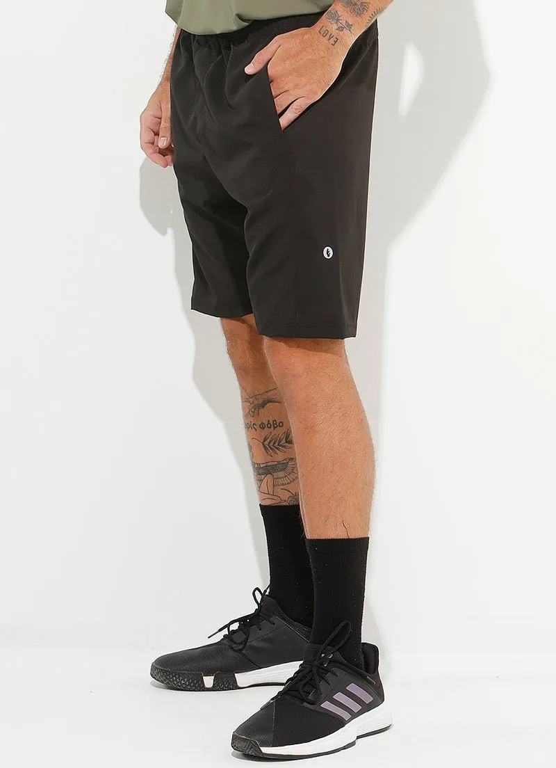 Court Short (Black) 9"