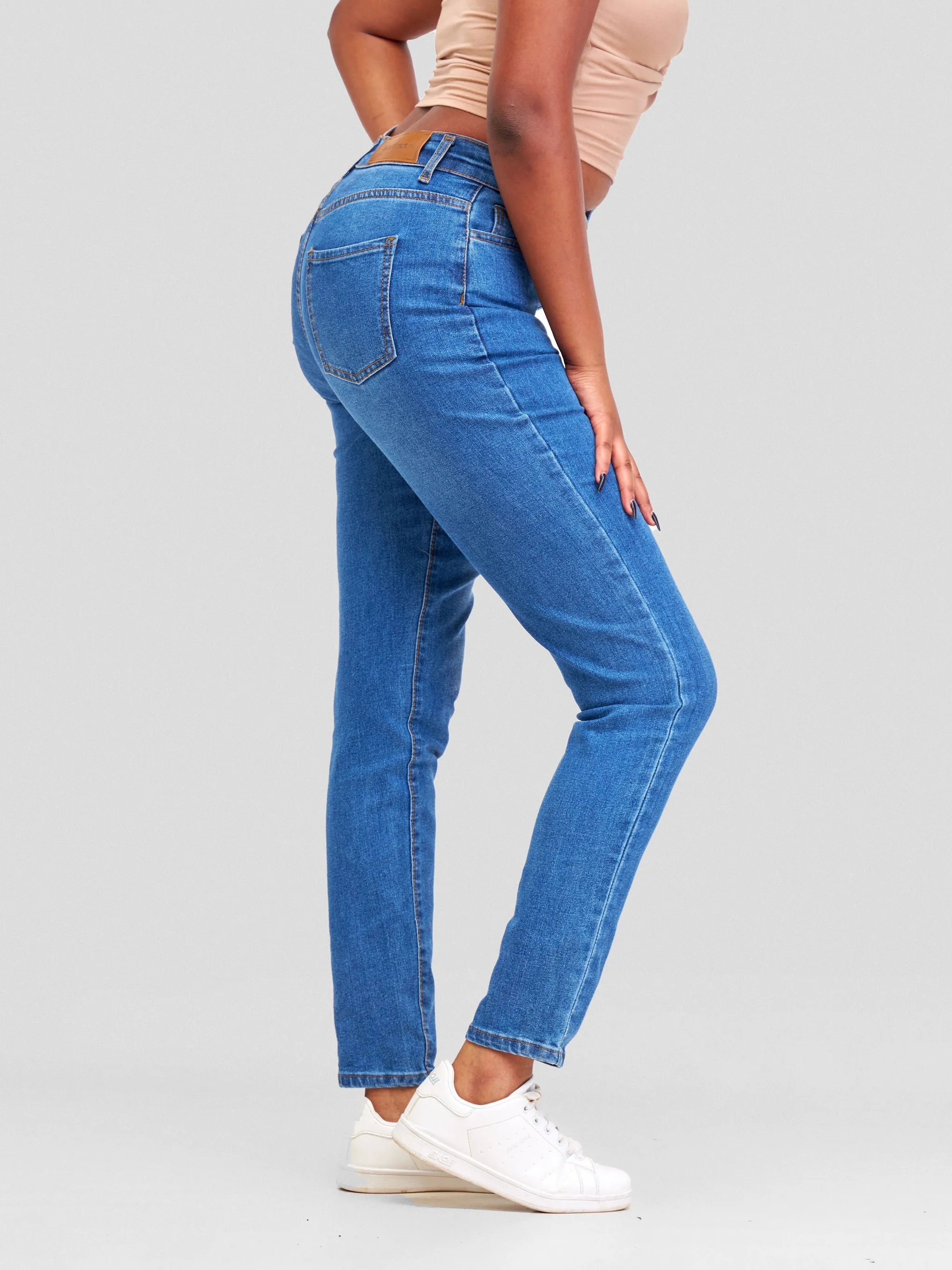 Denim Haven High Rise Skinny Jeans - Light Blue