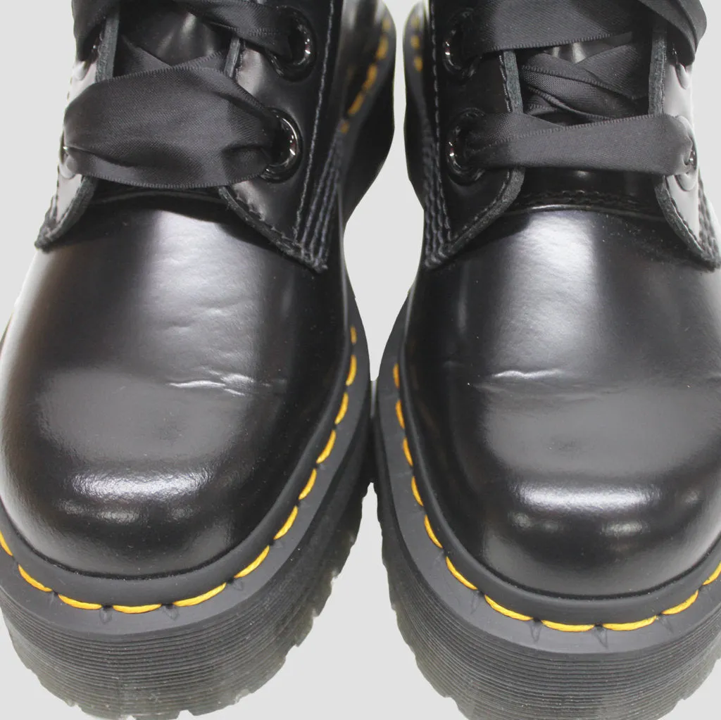 Dr. Martens Womens Boots Molly Casual Ankle Platform Leather - UK 5