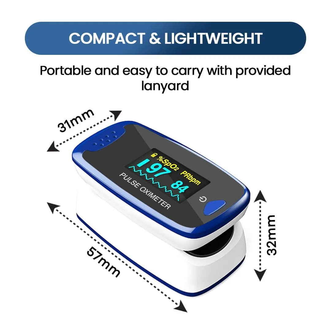 Dr Trust USA Fingertip Pulse Oximeter SpO2 check 209 NL50D