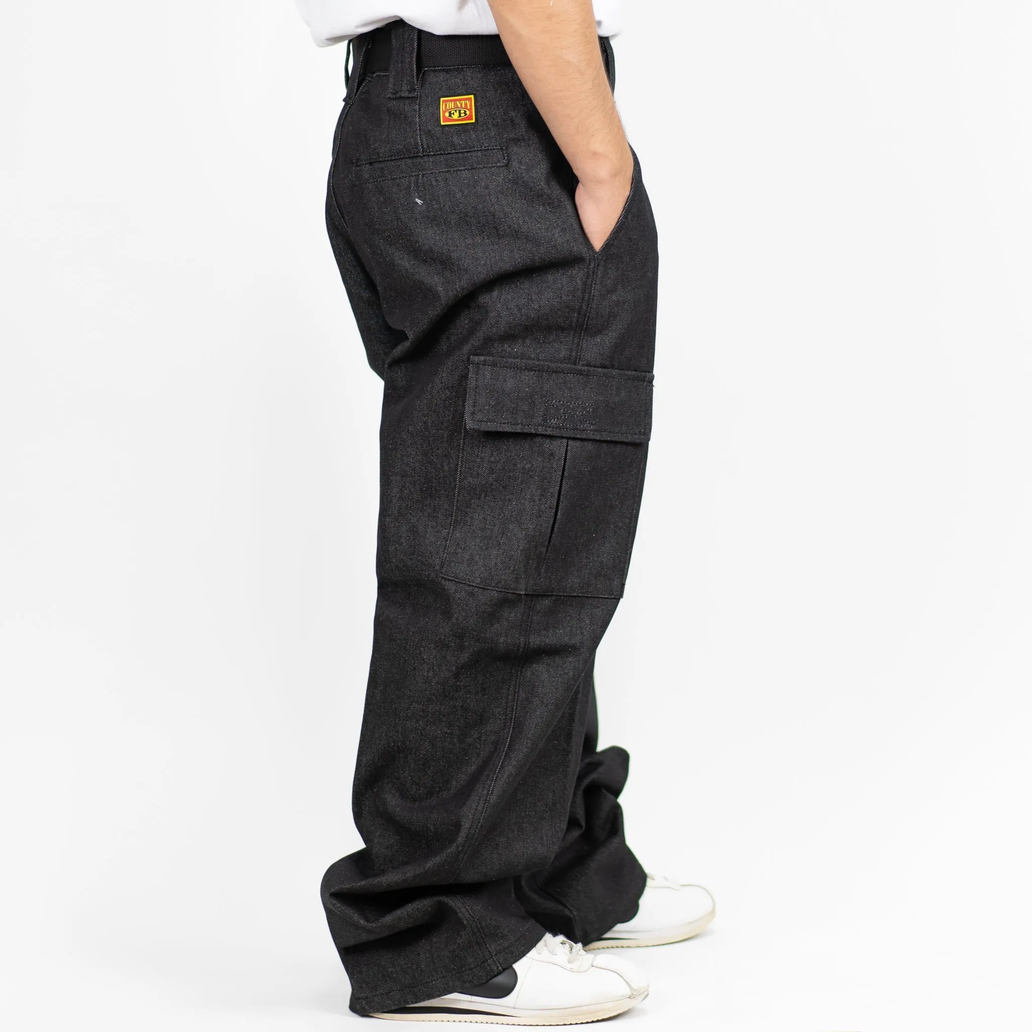 FB County Cargo Hard Denim Pants