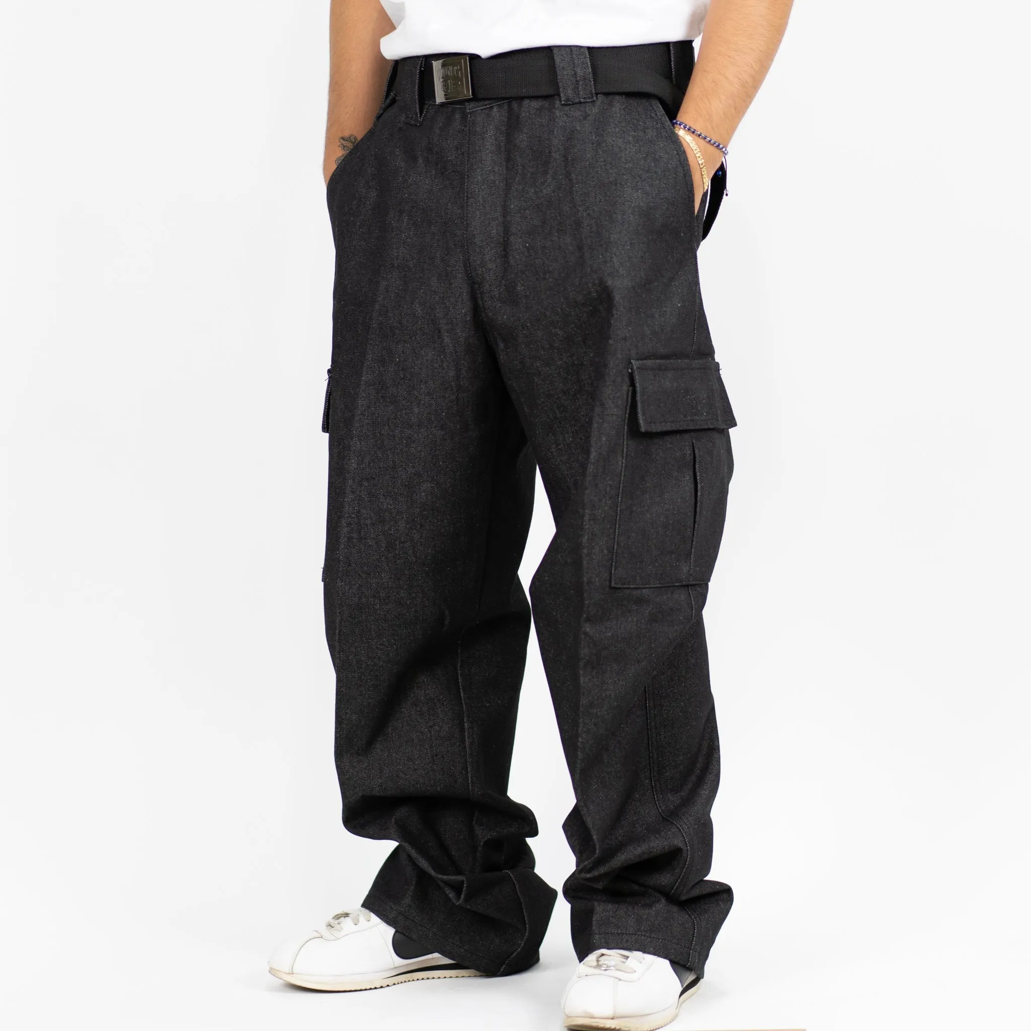 FB County Cargo Hard Denim Pants