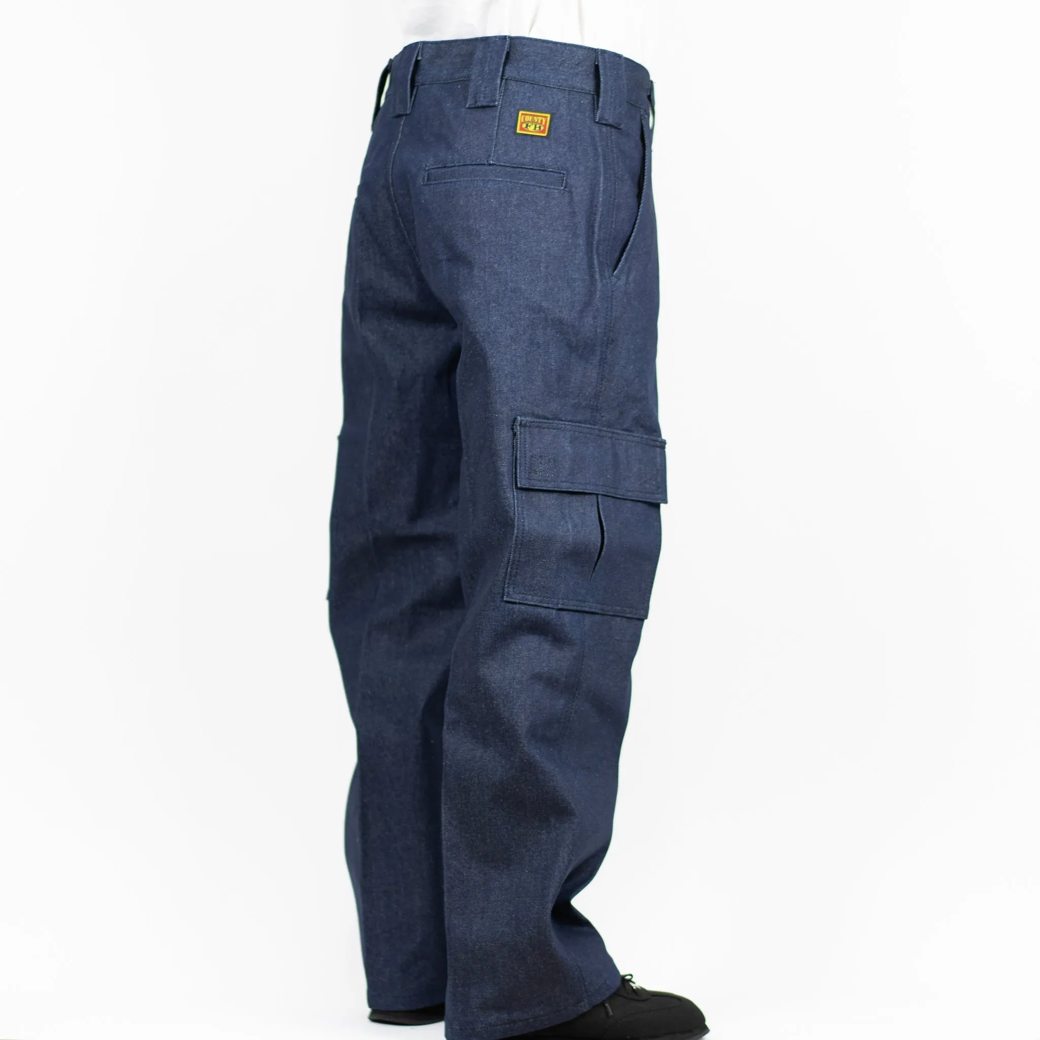 FB County Cargo Hard Denim Pants