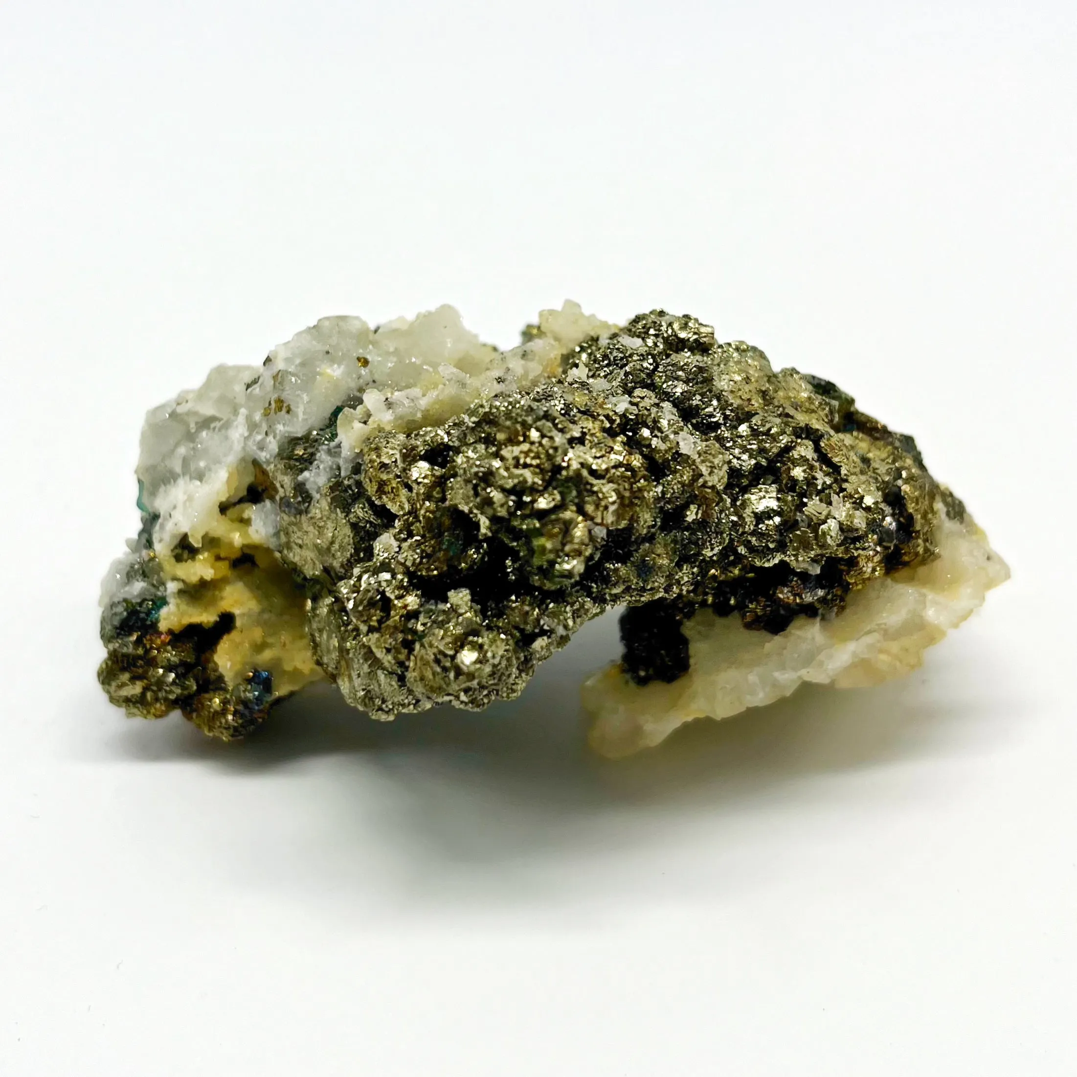 Galena, Sphalerite, Pyrrhotite, Arsenopyrite, Calcite Specimen #7