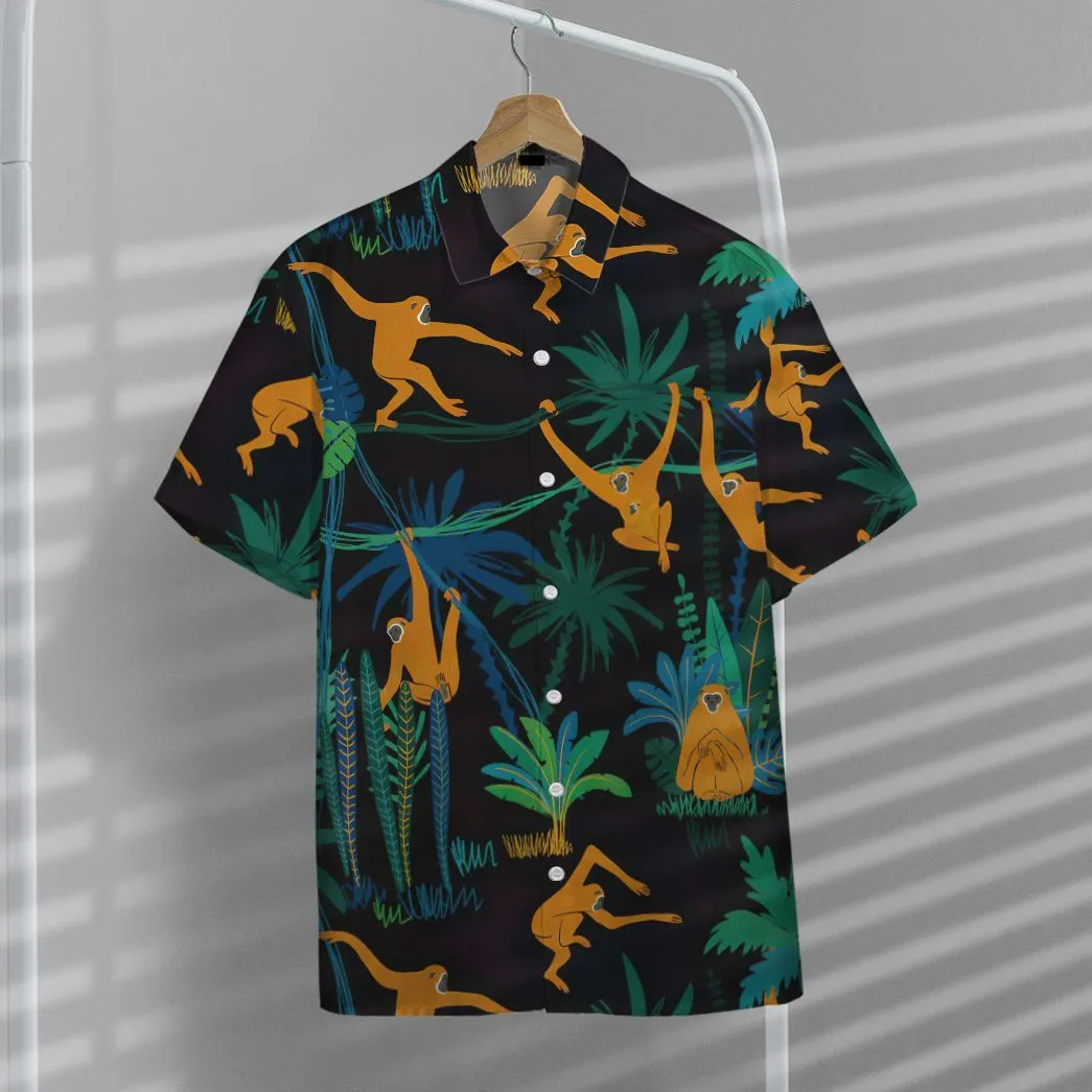 Gearhuman 3D Monkey In The Jungle Hawaii Shirt