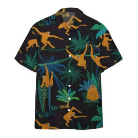 Gearhuman 3D Monkey In The Jungle Hawaii Shirt