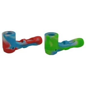 Glass Silicone Sherlock Pipe