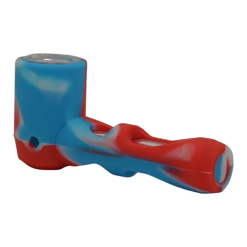 Glass Silicone Sherlock Pipe