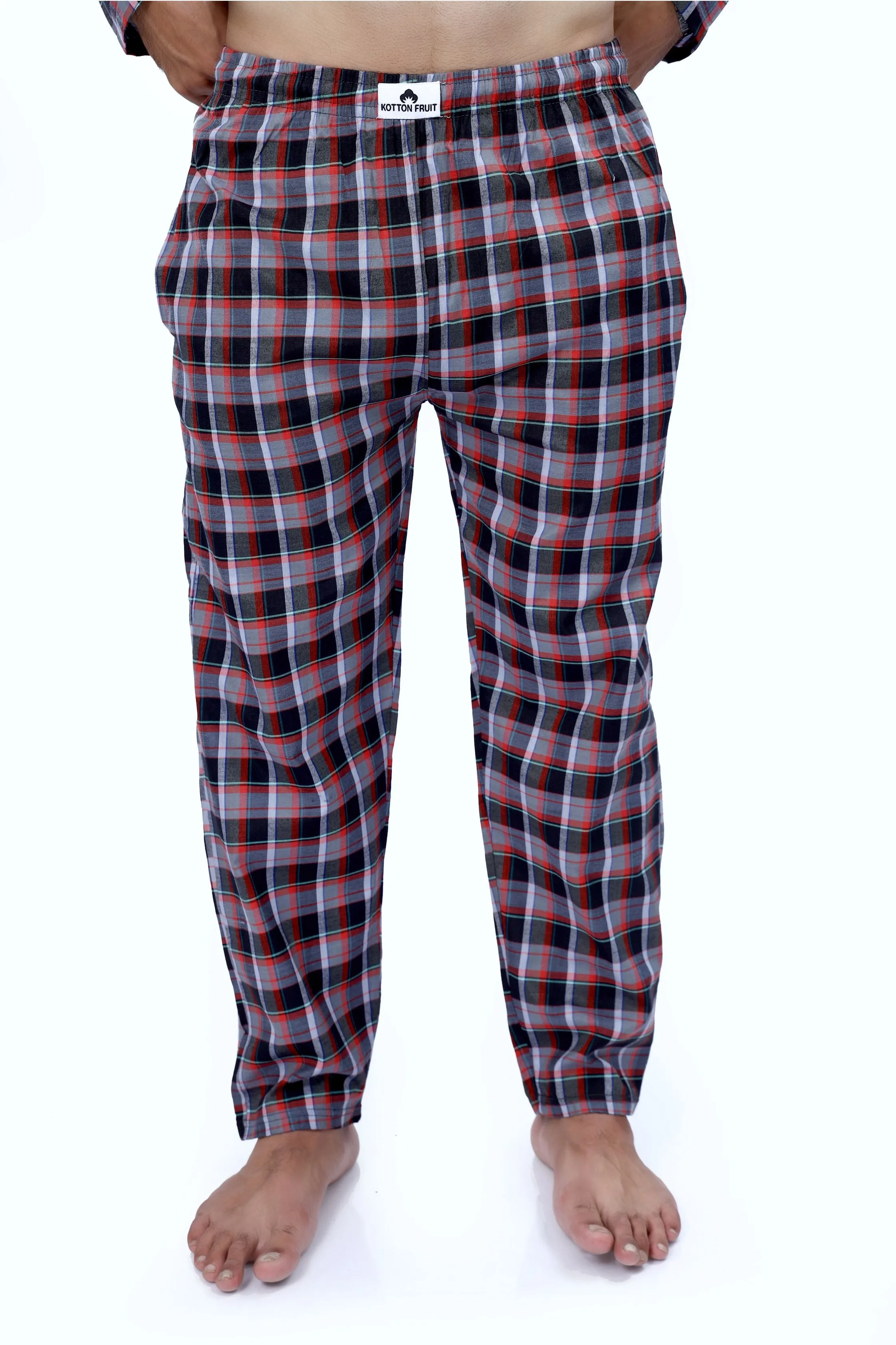 Grey Check Nightsuit