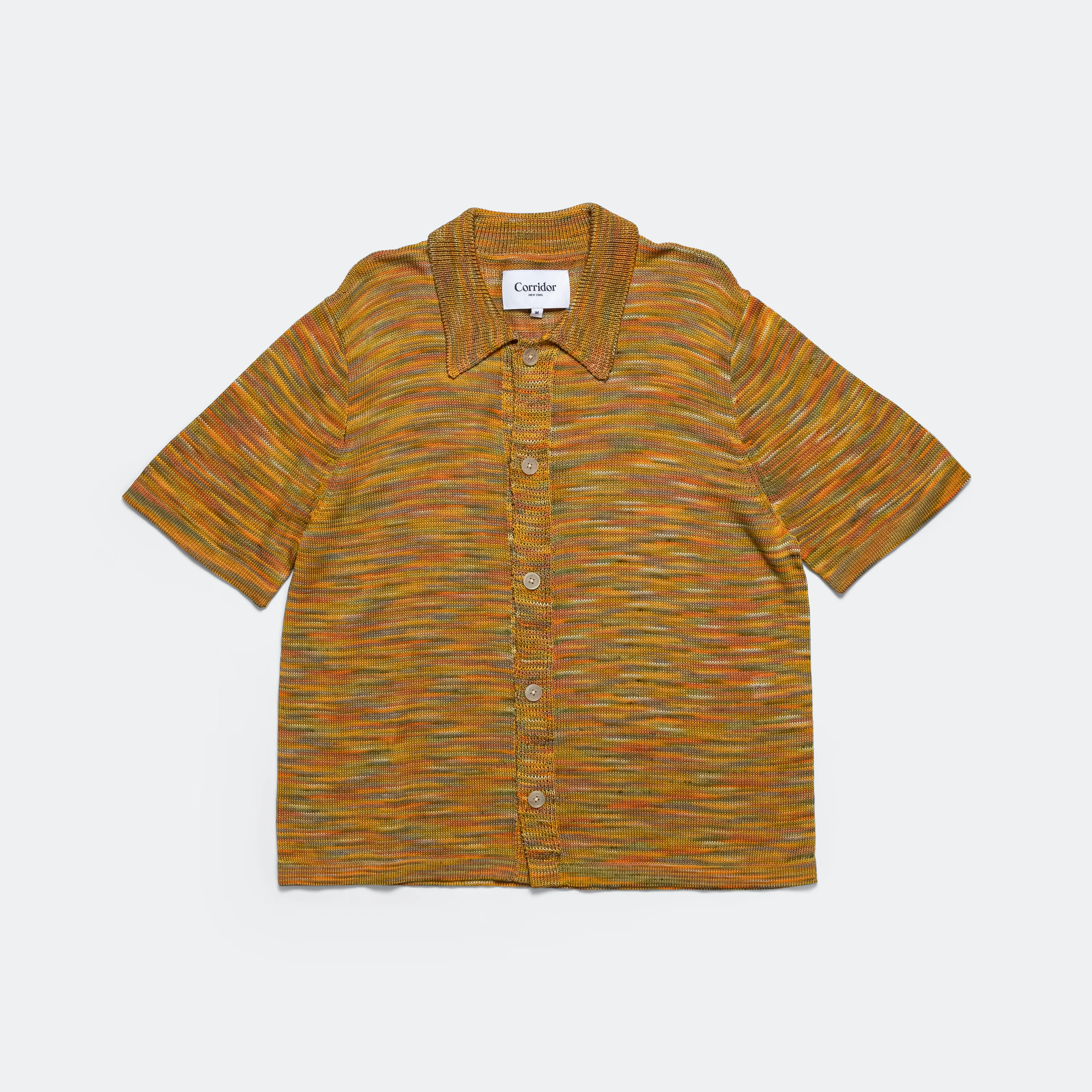 Hand-Dyed SS Buttondown - Yellow