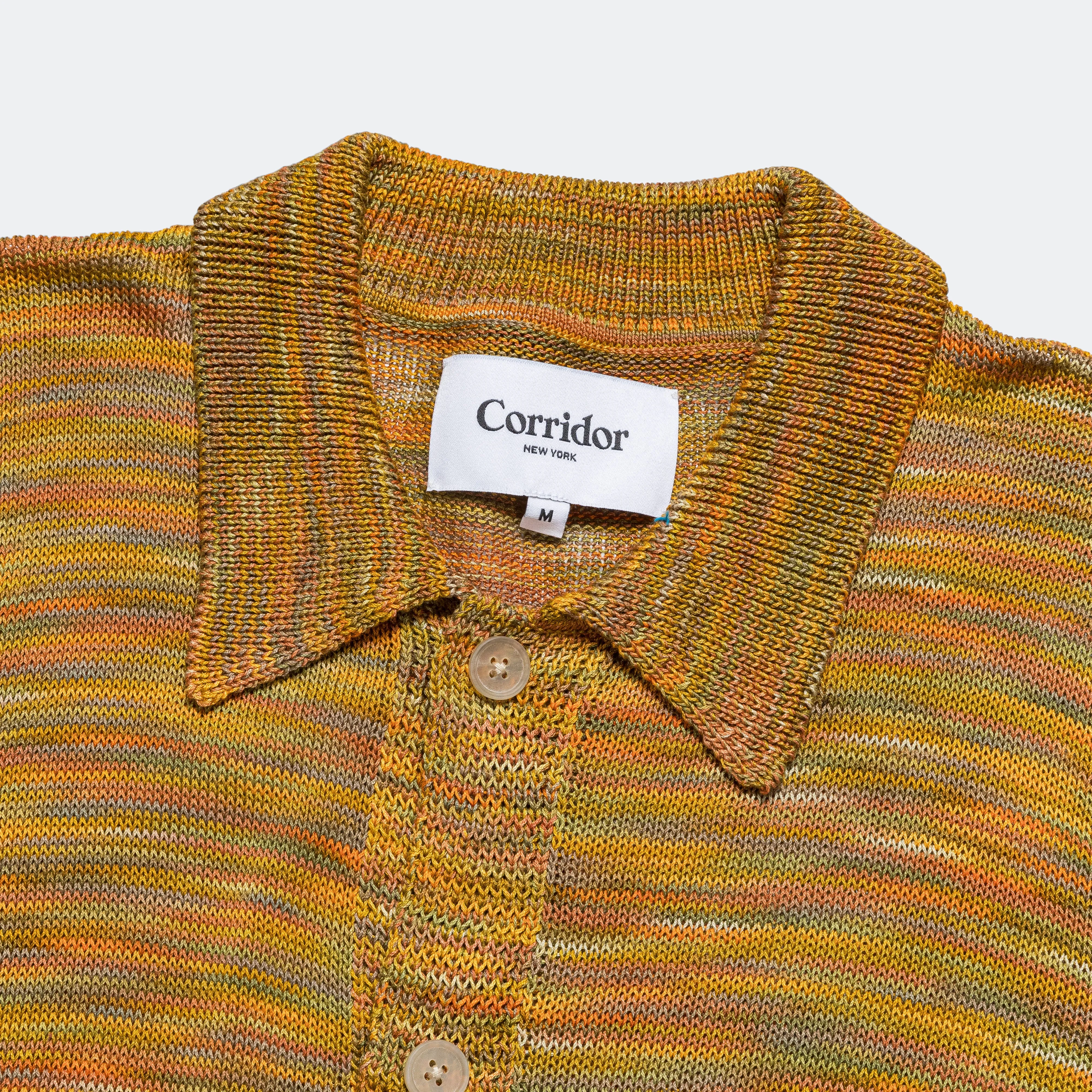 Hand-Dyed SS Buttondown - Yellow