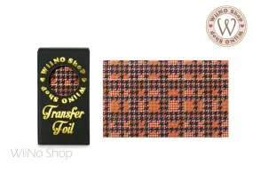 Houndstooth Pattern Nail Transfer Foil (TH-07)