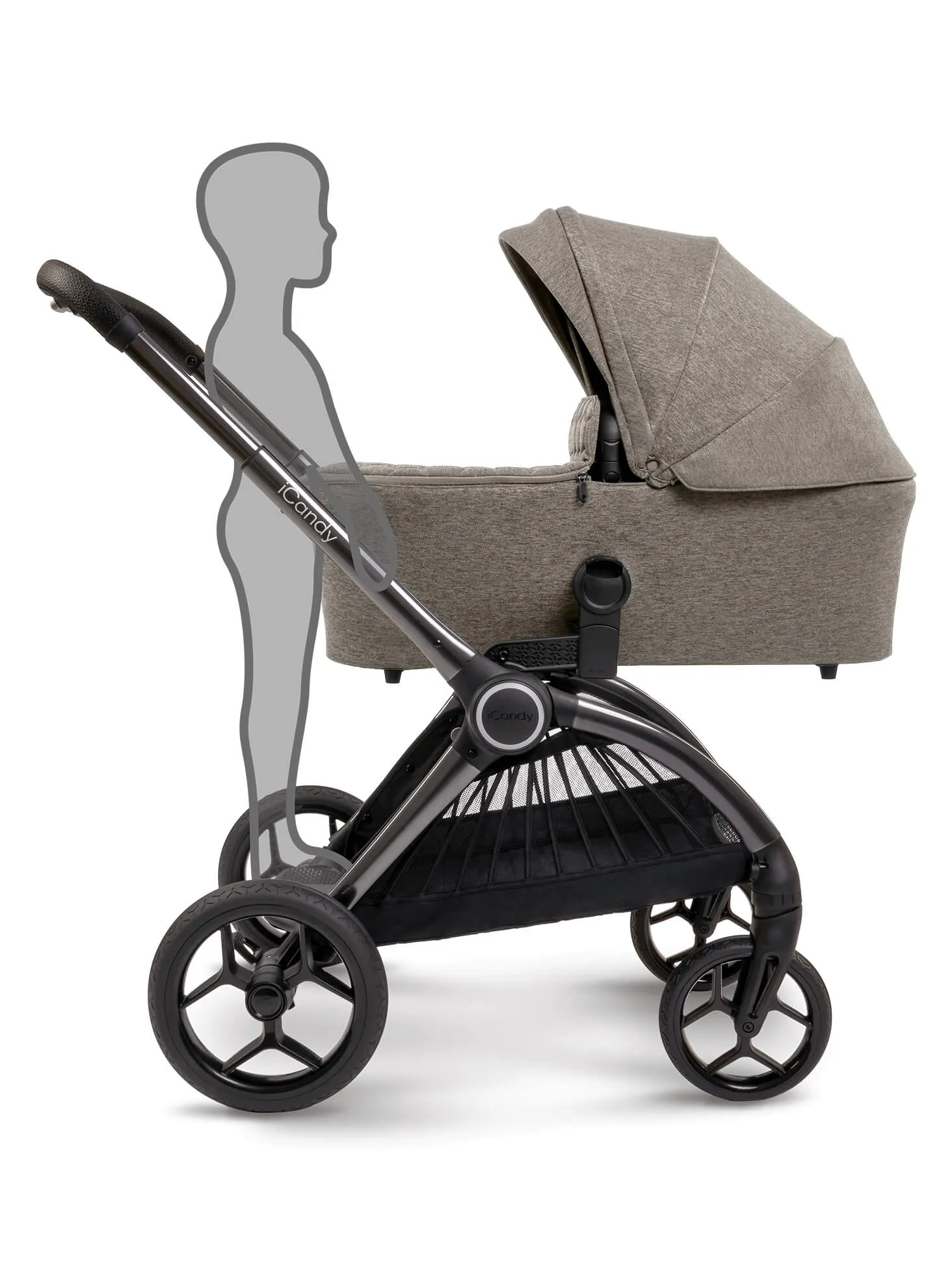 iCandy Core Cloud T Complete Travel System - Light Moss