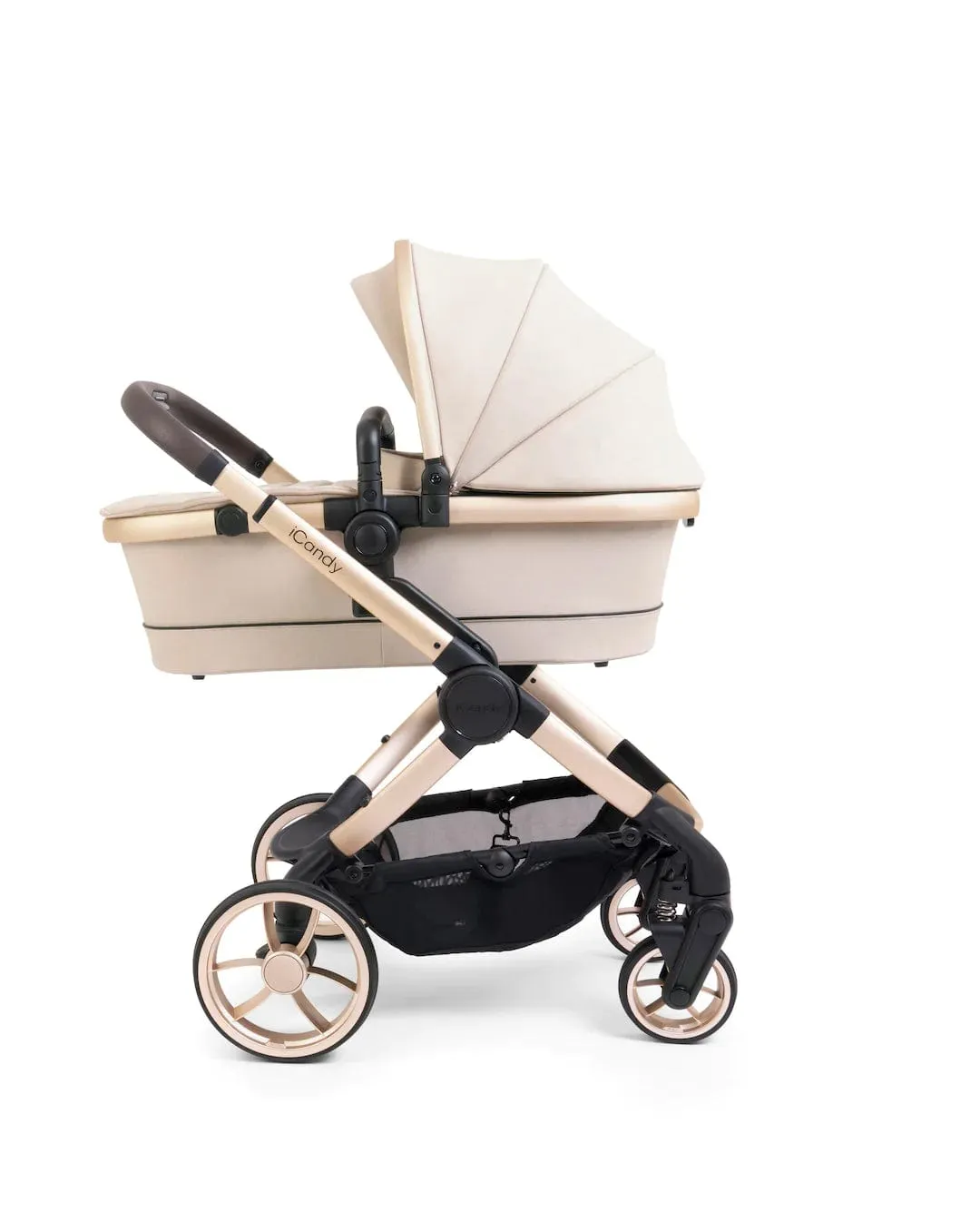 iCandy Peach 7 Maxi Cosi Pebble 360 Complete Travel System Bundle - Biscotti