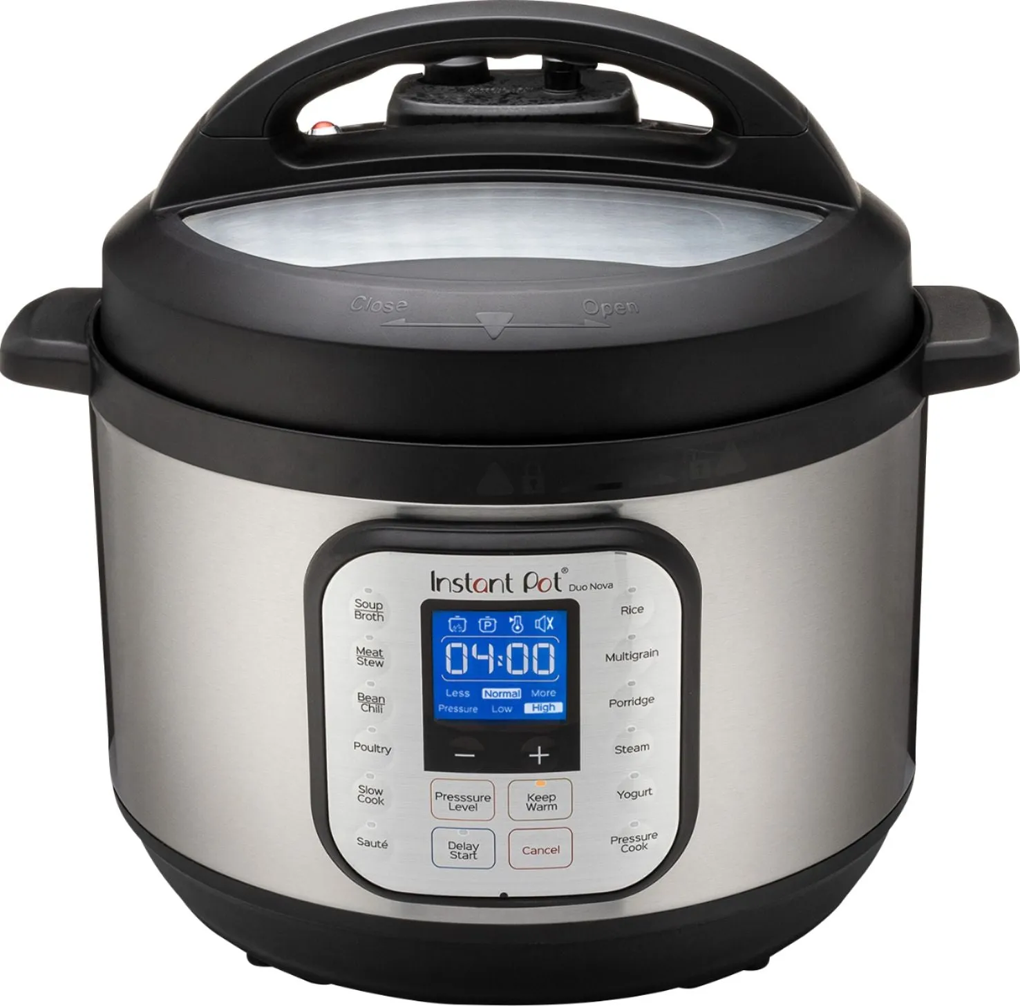 Instant Pot Duo Nova 10-Quart 7-in-1, One-Touch Multi-Cooker Programmable Electric Pressure Cooker with New Easy Seal Lid – Latest Model