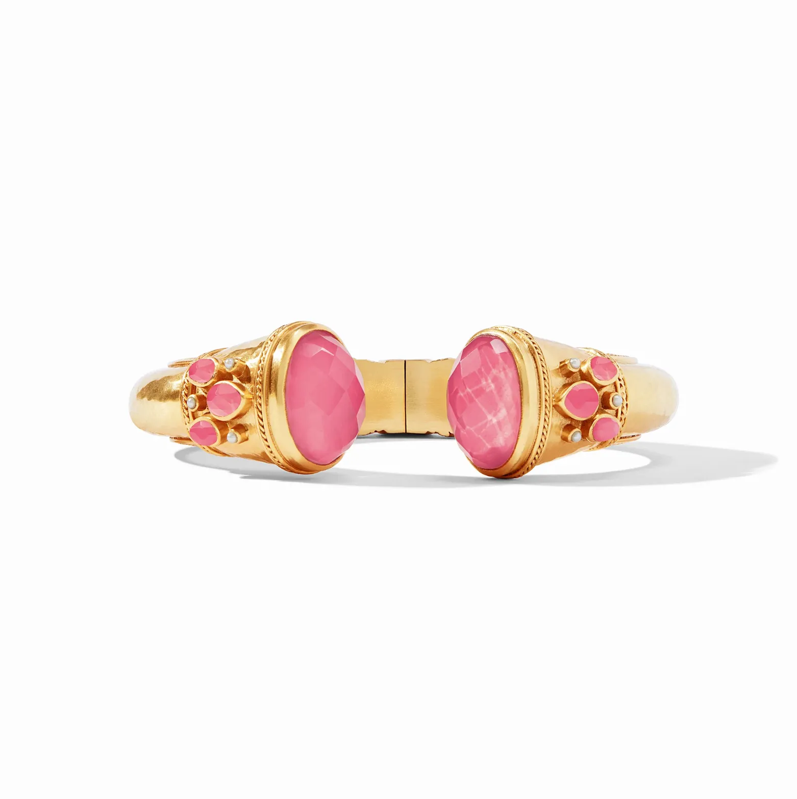 Julie Vos Cannes Cuff, Peony Pink