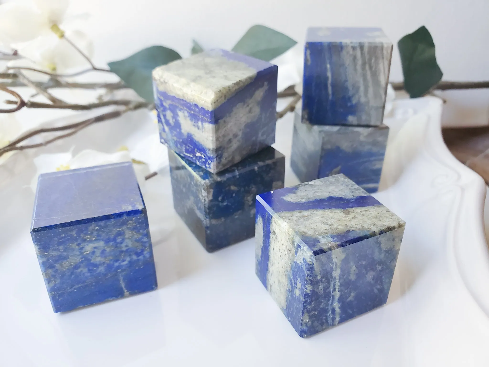 Lapis Lazuli Cube