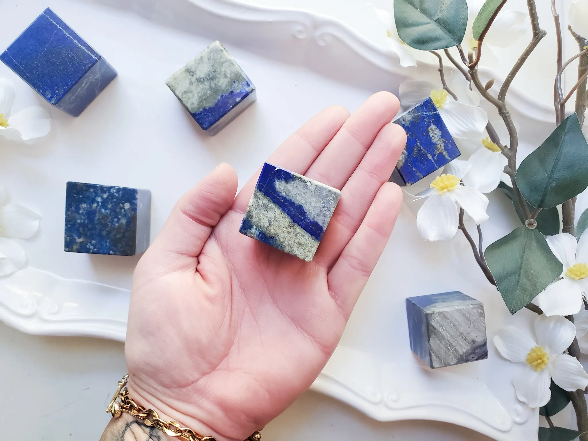 Lapis Lazuli Cube