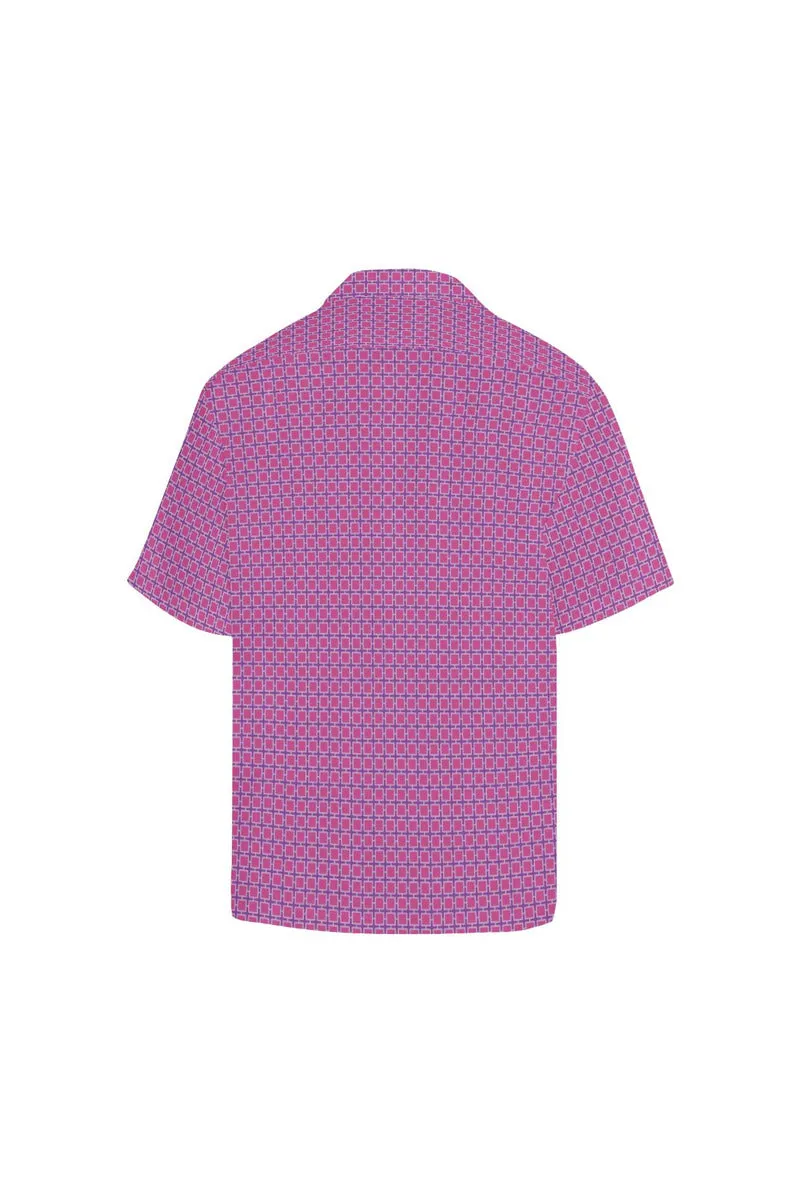 Magenta Gent Hawaiian Shirt