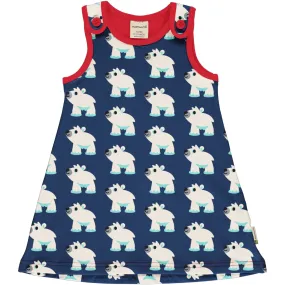 Maxomorra Polar Bear Playdress