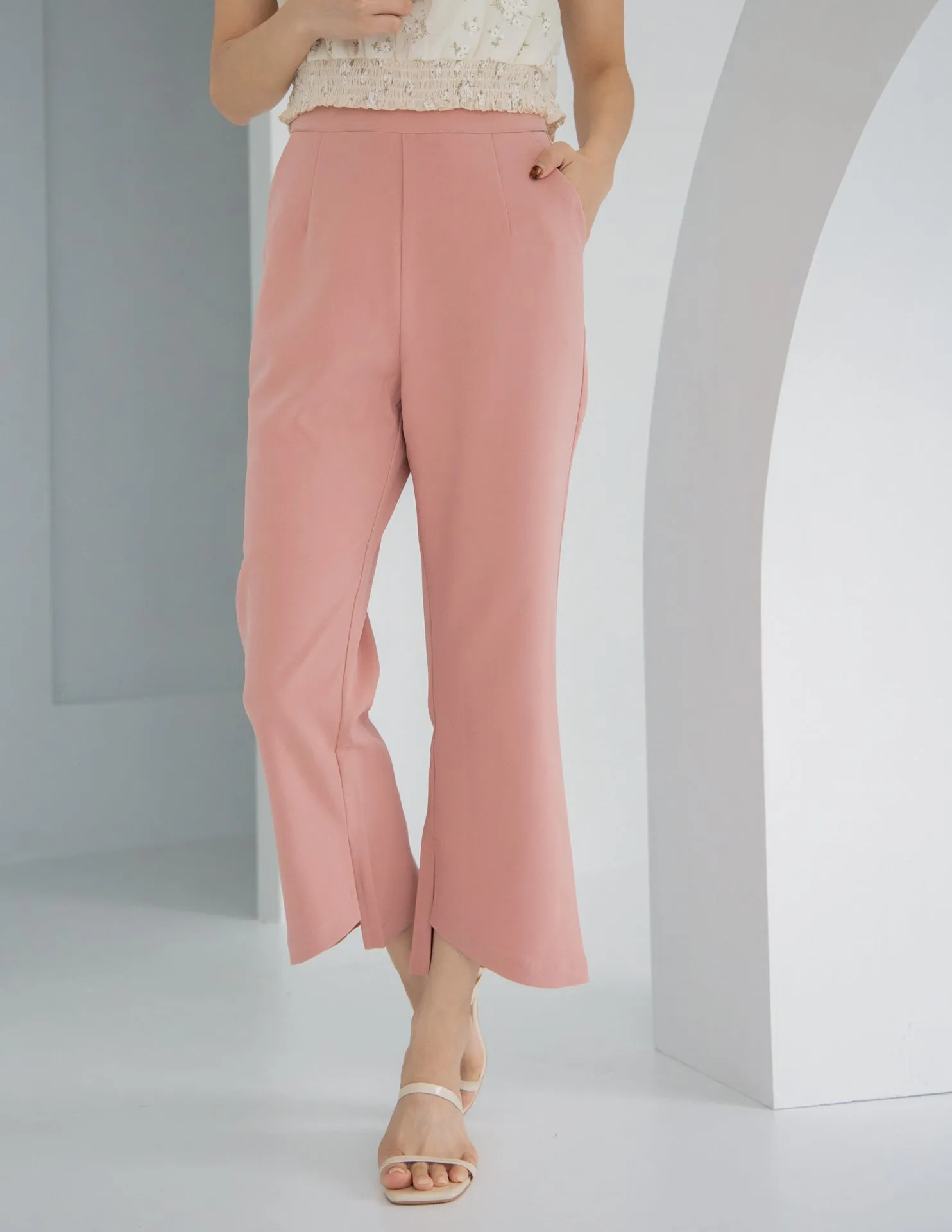 Mindy Pants in Rose