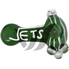 New York Jets Glass Pipe