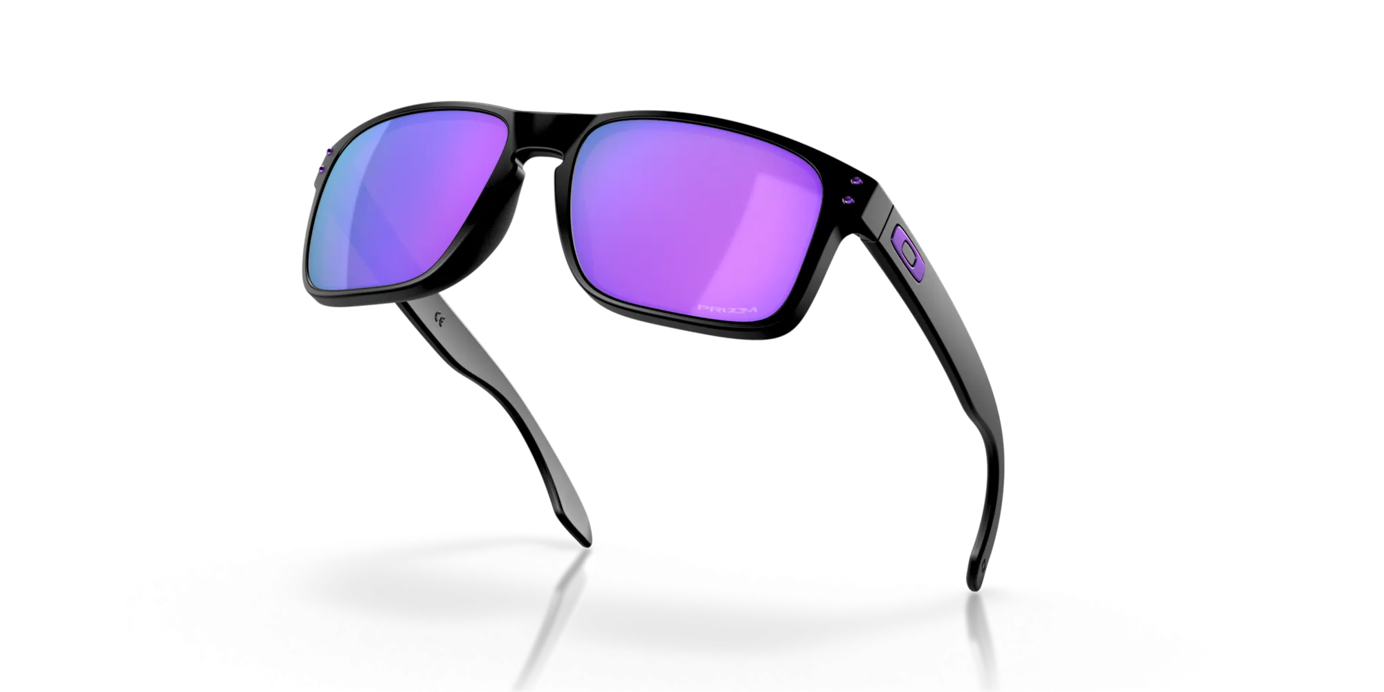 Oakley Holbrook Prizm Violet Lenses Matte Black Frame