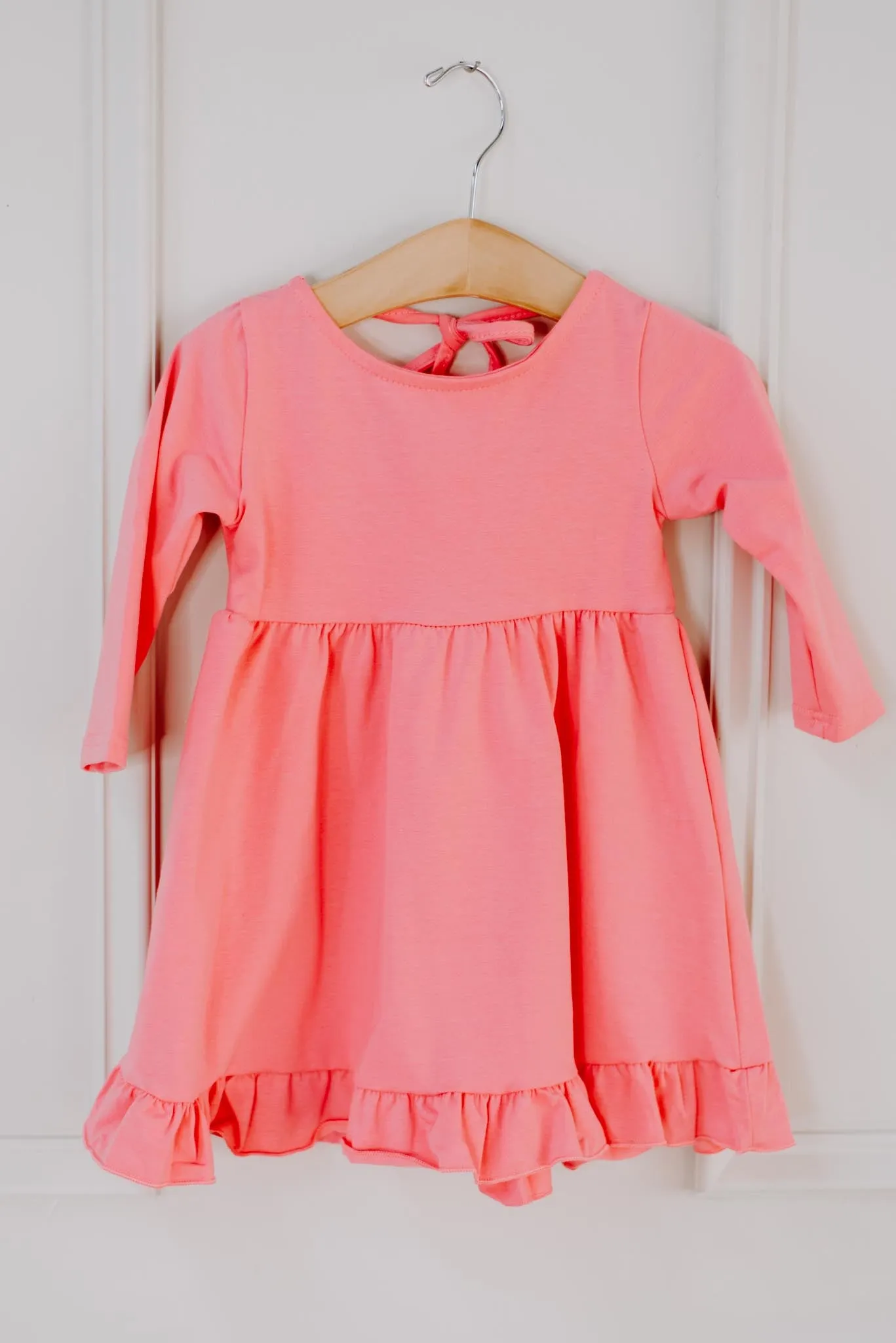 Princess Pink Kids Ruffle Dress