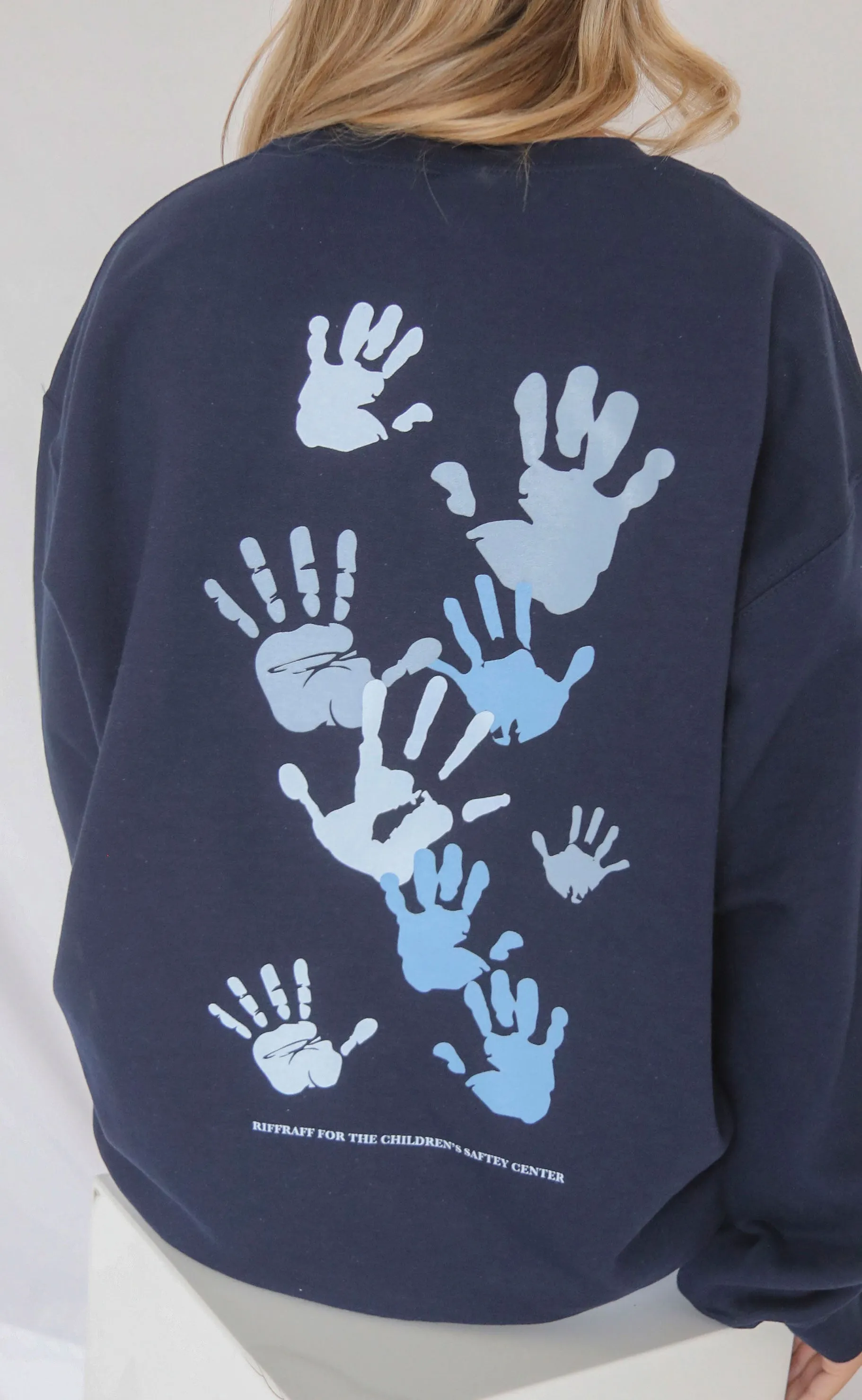 riffraff x child safety center sweatshirt