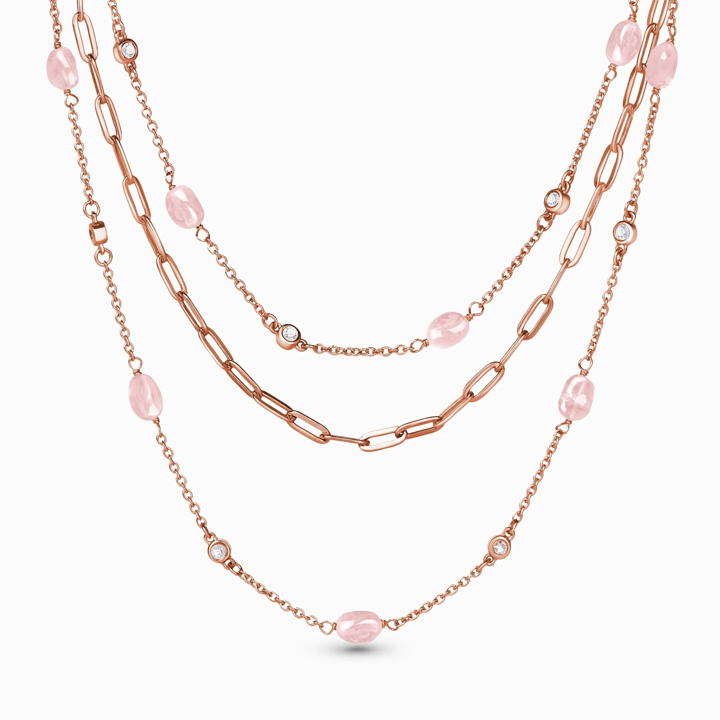 Rose Quartz Necklace - Wild Child