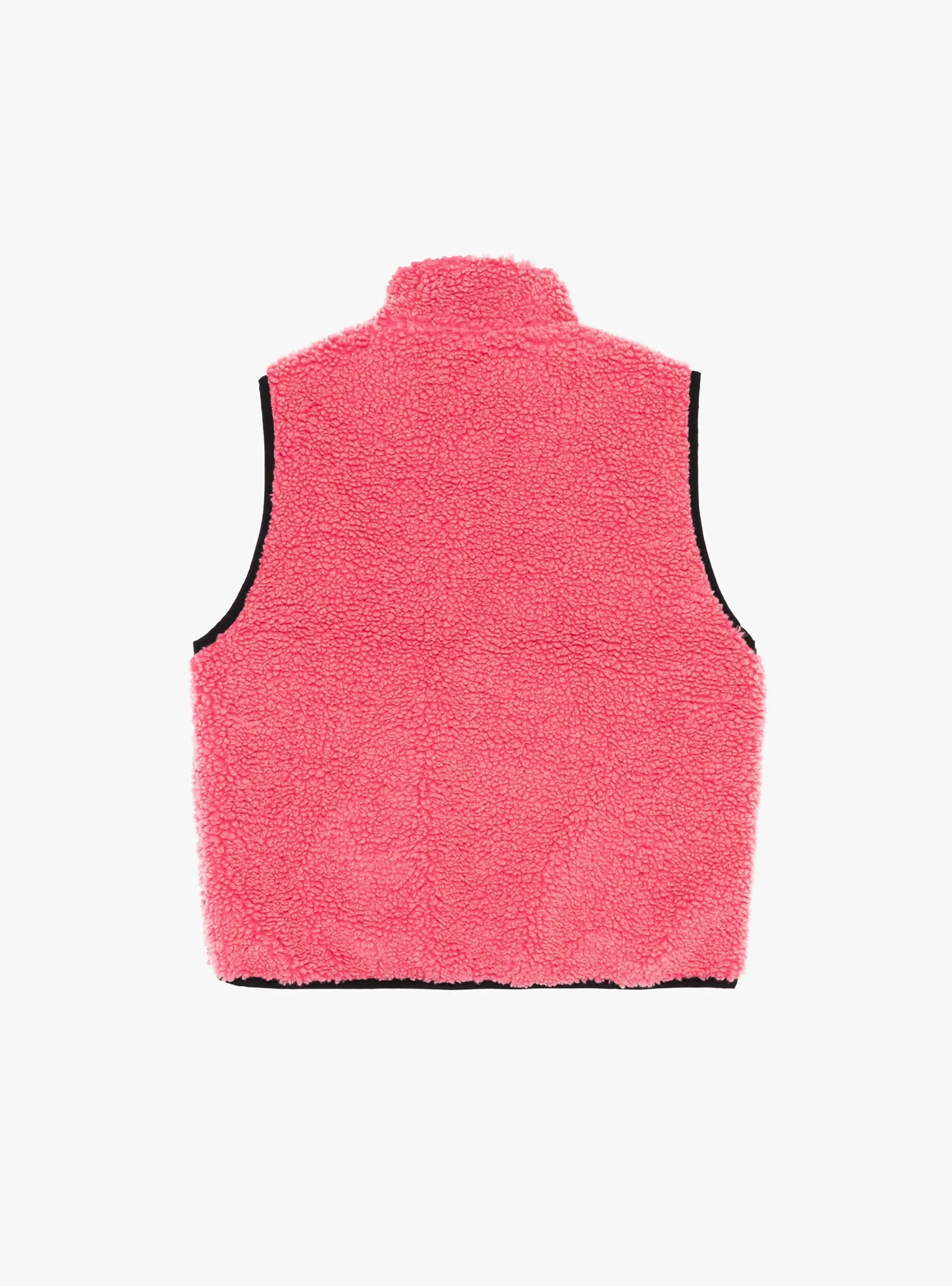 Sherpa Reversible Vest Pink