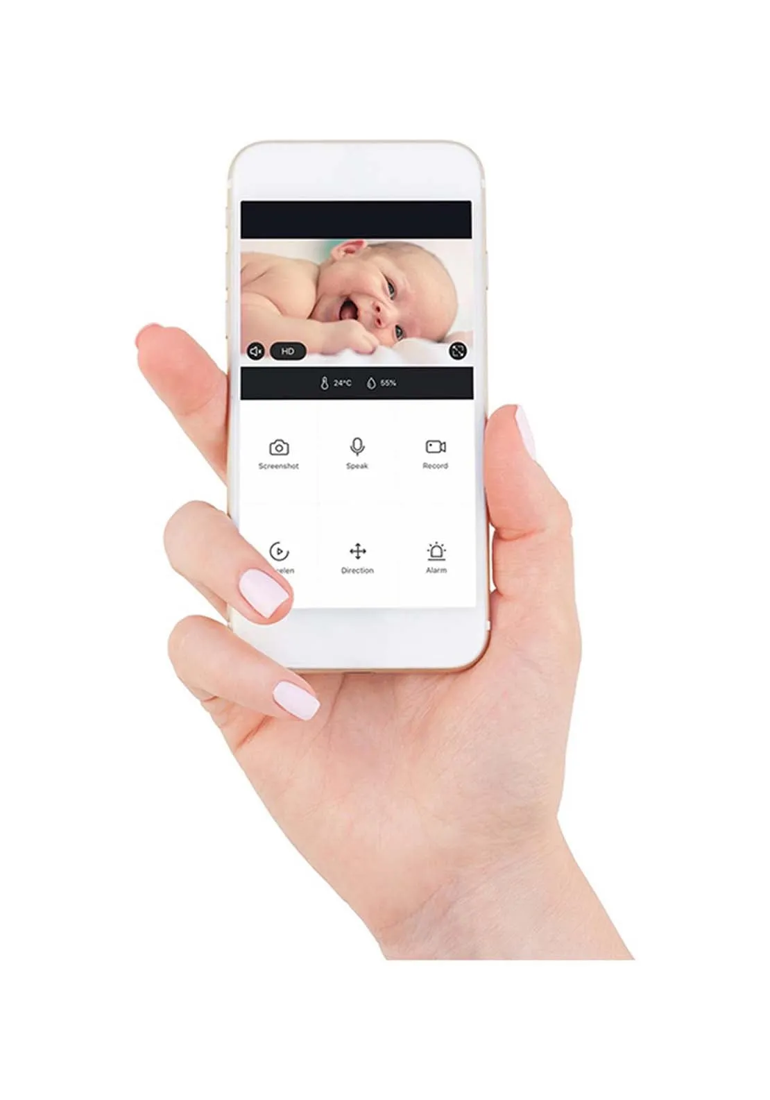 Smartbaby10Bk Wifi Baby Monitor With Camera