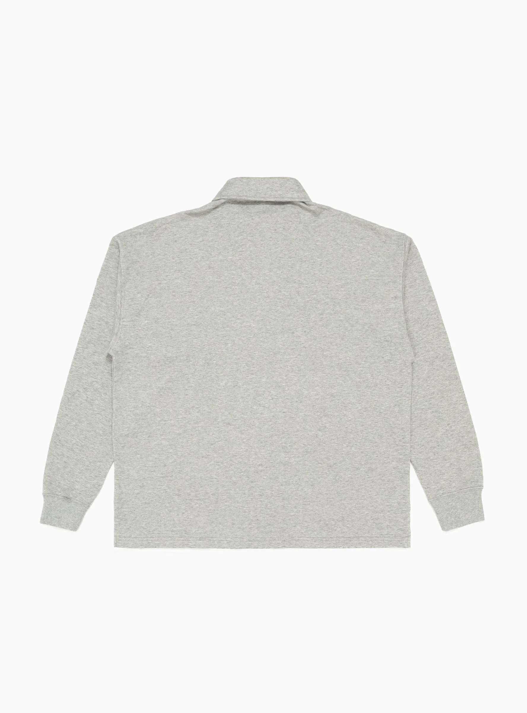 SOHY Quarter Zip Polo Shirt Grey