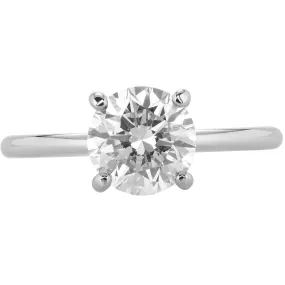 The Signature Solitaire   Hidden Halo | Round