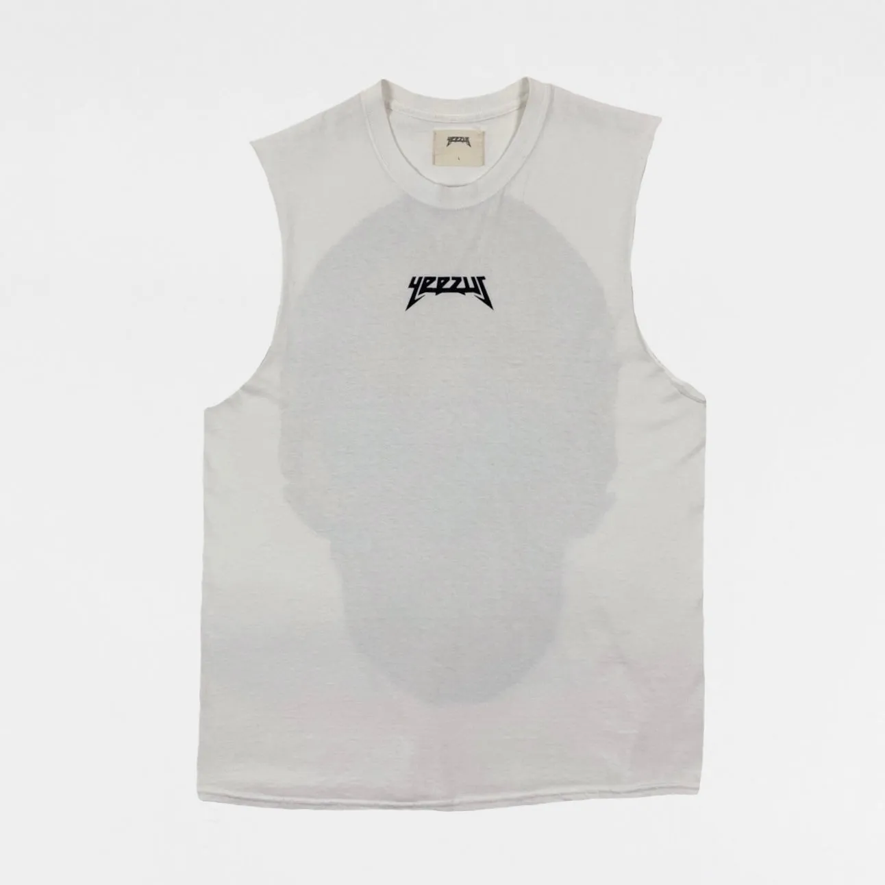 Yeezus 2015 Unreleased F&F Skull Cut Off Tee